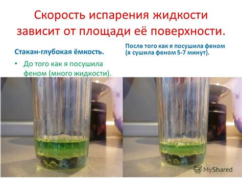 Решение проблемы с испарением воды