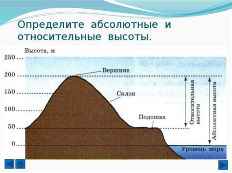 Роль высоты над уровнем моря