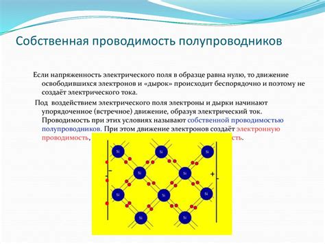 Свойства полупроводников