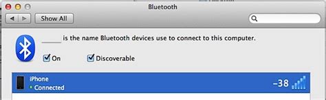 Сигнал Bluetooth