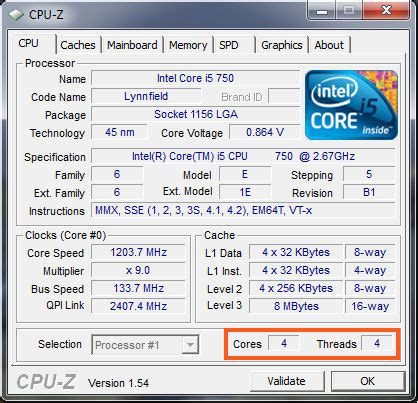 Сколько ядер есть в процессоре Intel Core i5 6400