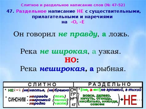 Слитное написание неширокая: грамматическая правильность