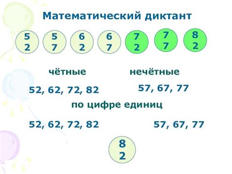 Сложение нечетных чисел - общие правила