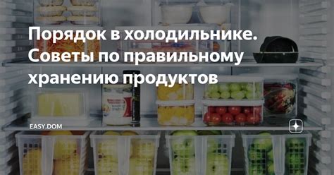 Советы по хранению замороженных продуктов в термопакете