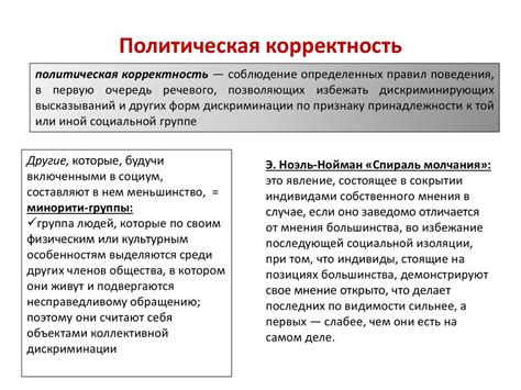 Современная политическая корректность