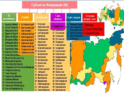 Список автономных республик в России