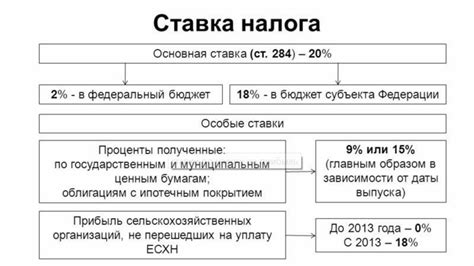 Ставка налога и правила его начисления