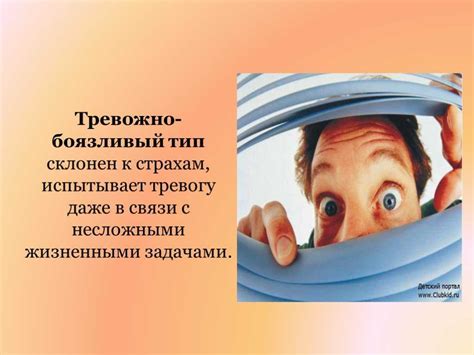 Страх и некомфортное состояние