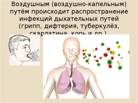 Угроза заболеваниями и распространение инфекций