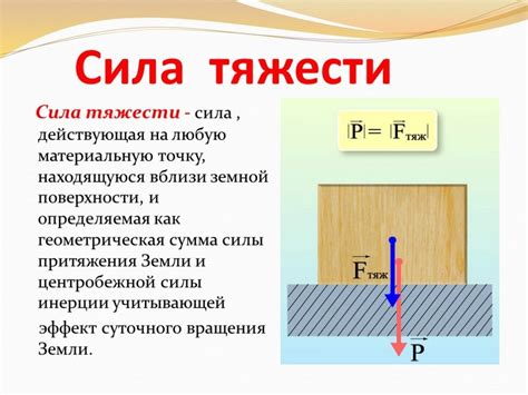 Уменьшение силы тяжести