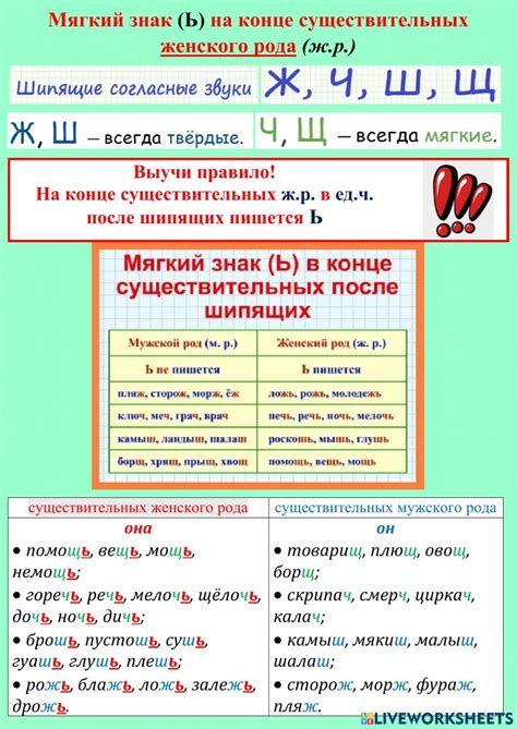 Употребление буквы "н" в существительных женского рода