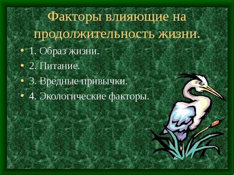 Факторы, влияющие на продолжительность жизни красноглазой квакши