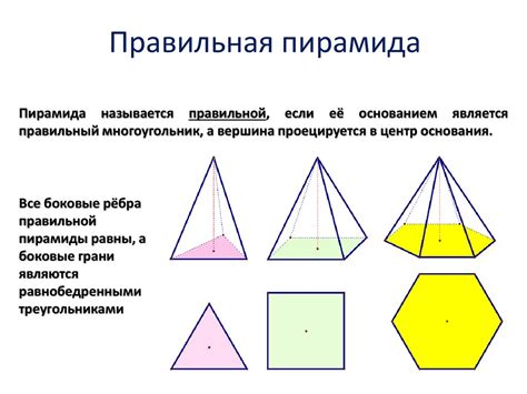 Функции пирамид